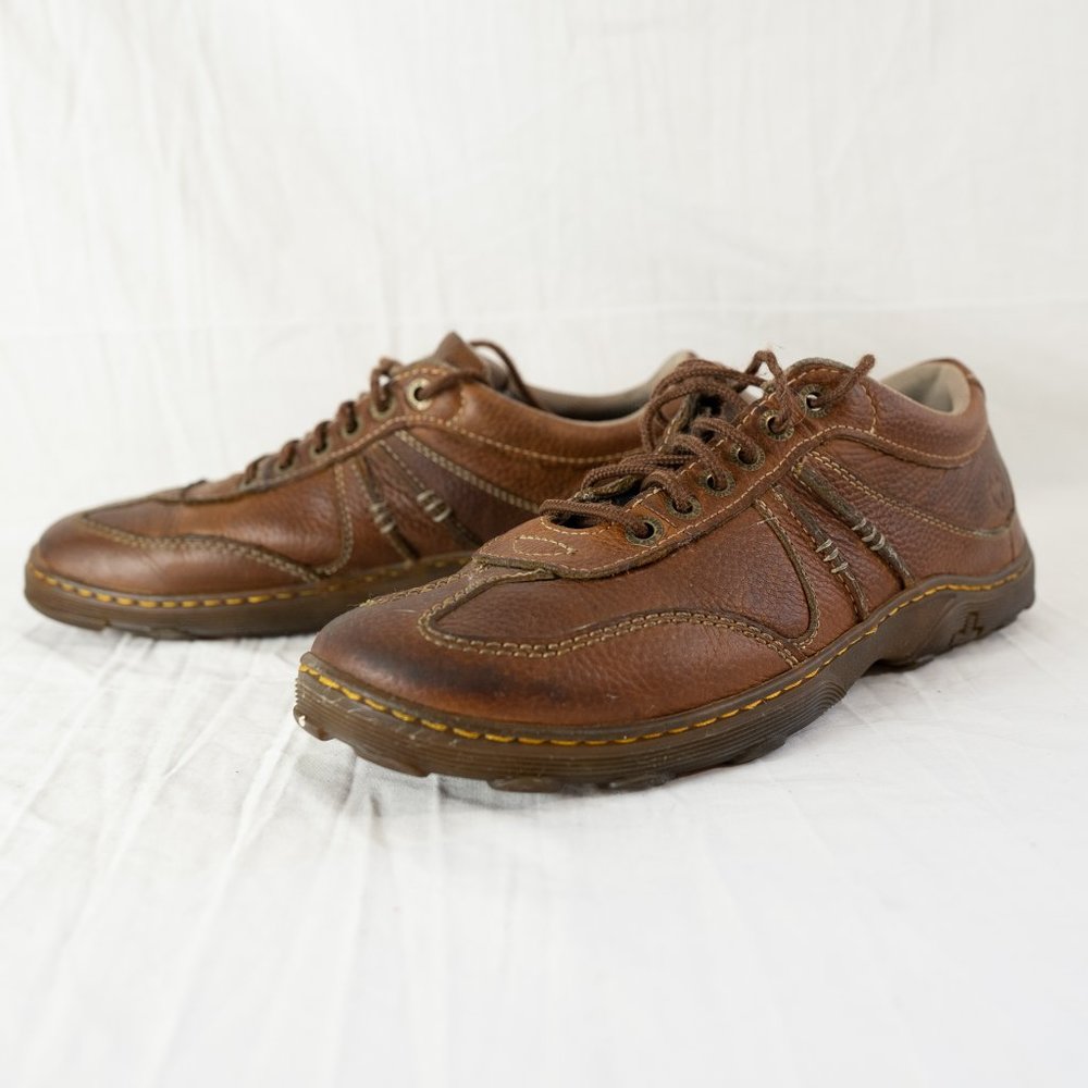 Dr Martens Kurt Mens Size 11 Casual Brown Leather Oxfords Shoes Sneakers